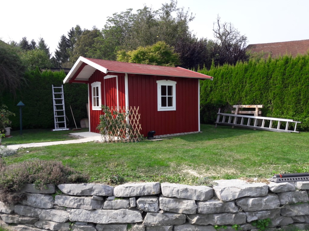 Gartenhaus als Gerätehütte "Finnisch"