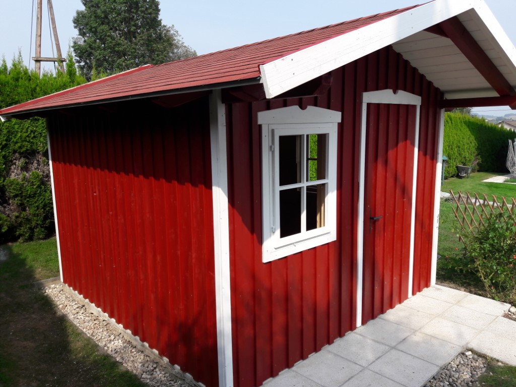 Gartenhaus als Gerätehütte "Finnisch"